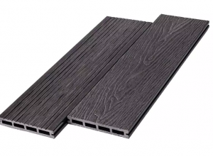 Террасная доска из ДПК Praktik Pro Графит